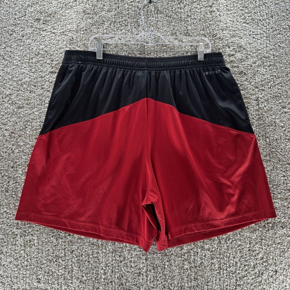 Atlanta Falcons Shorts Mens‎ 2XL XXL Nike On Field Practice Dri Fit Athletic Red - Picture 7 of 13